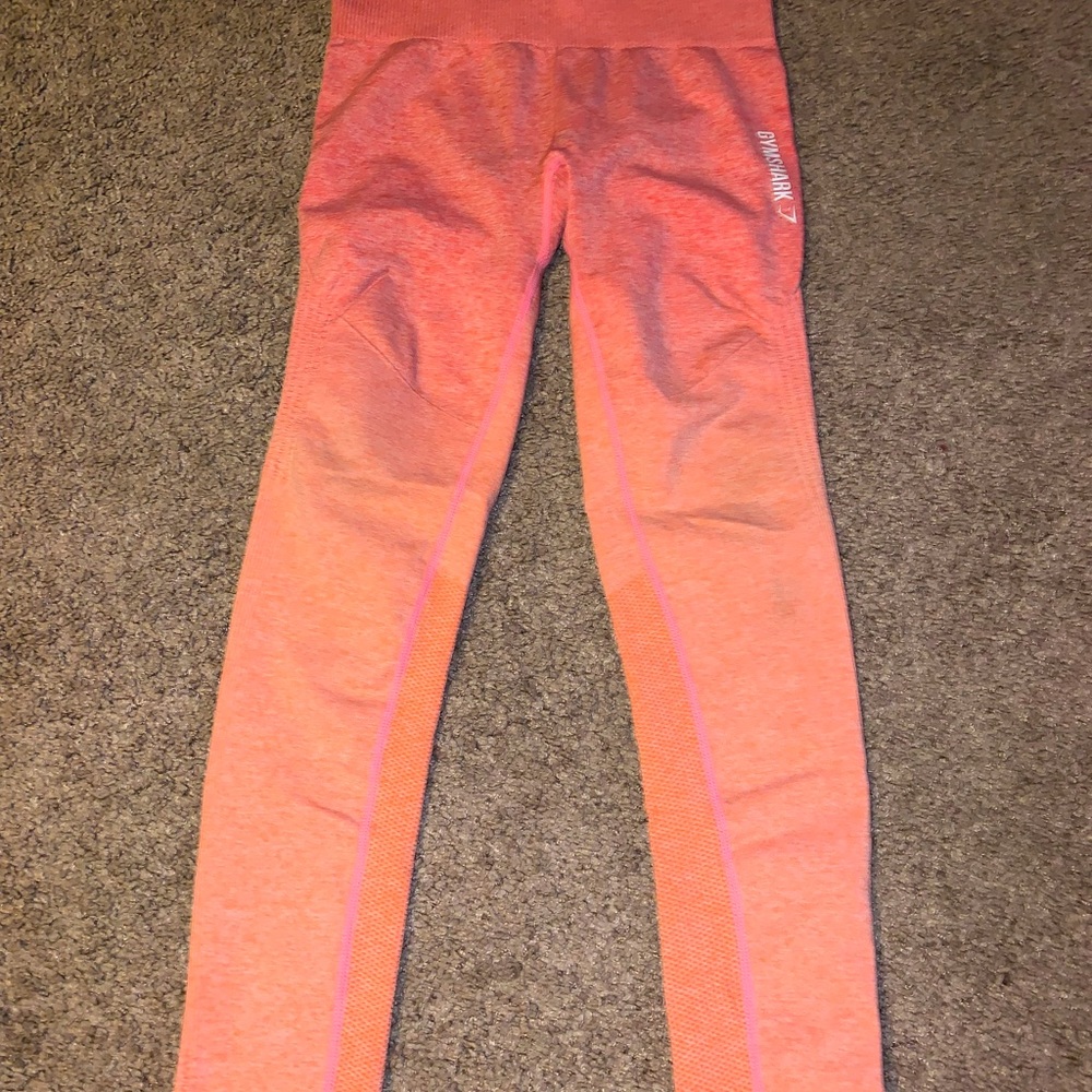 Gymshark Ombré Seamless leggings - peach, size S